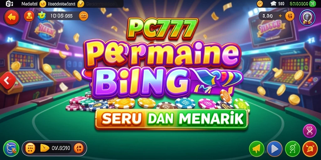 Screenshot menampilkan gameplay seru dari permainan Bingo PC777.