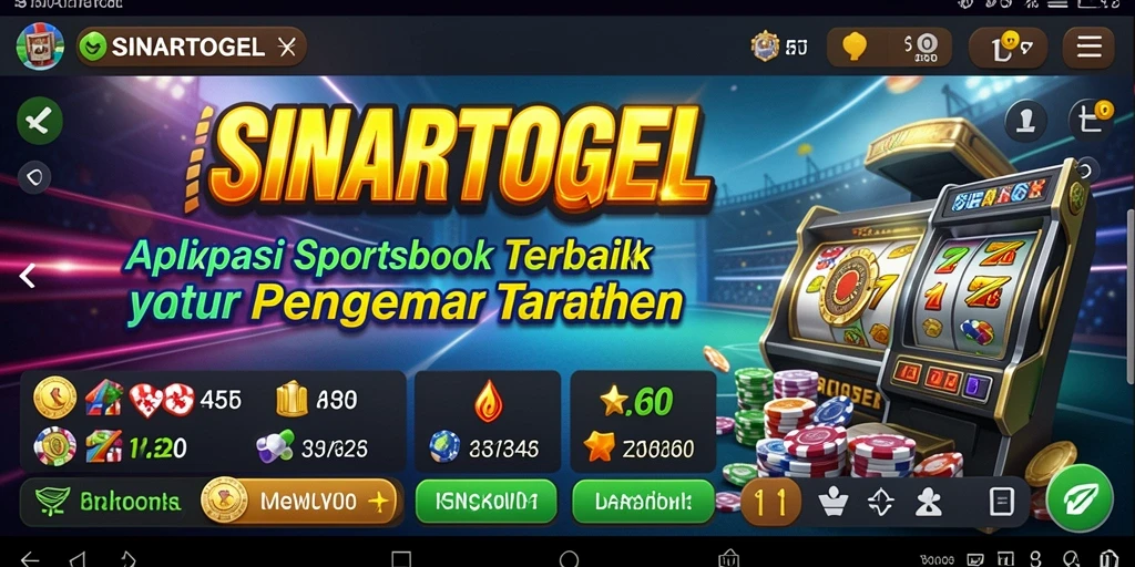 Tampilan menarik dari SINARTOGEL saat memasang taruhan olahraga.