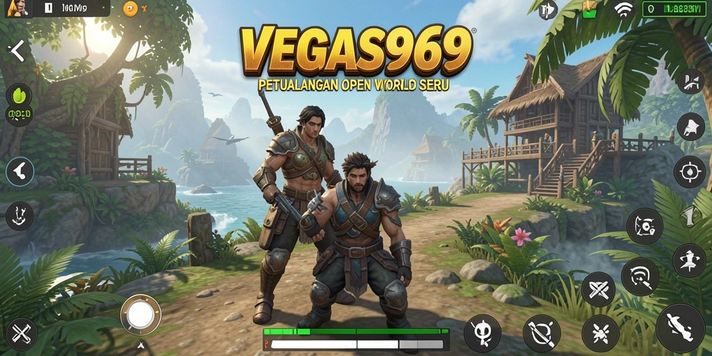 Tangkapan layar menampilkan petualangan seru dalam dunia Open World.